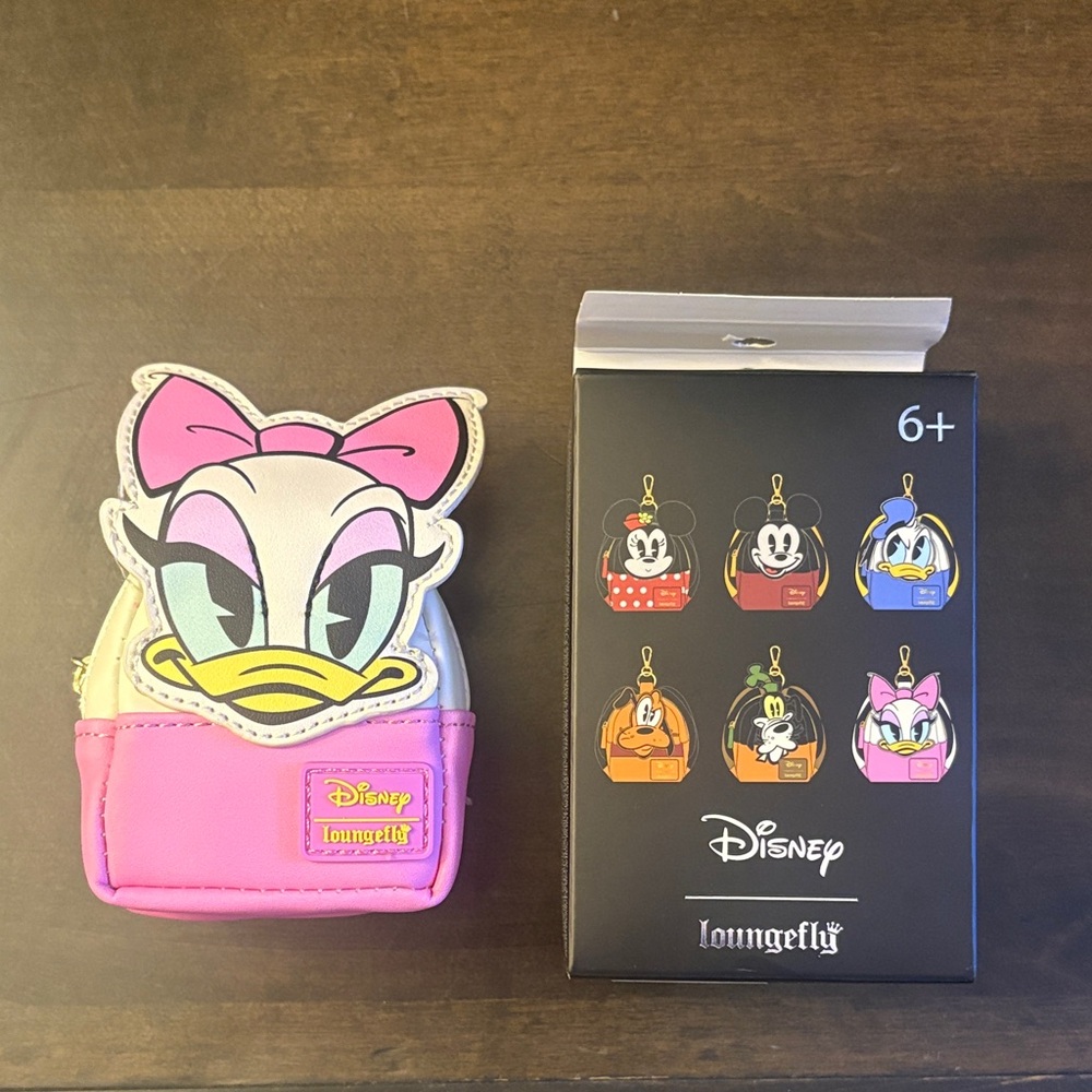 Disney Daisy Duck Pink and Cream Bag Charm